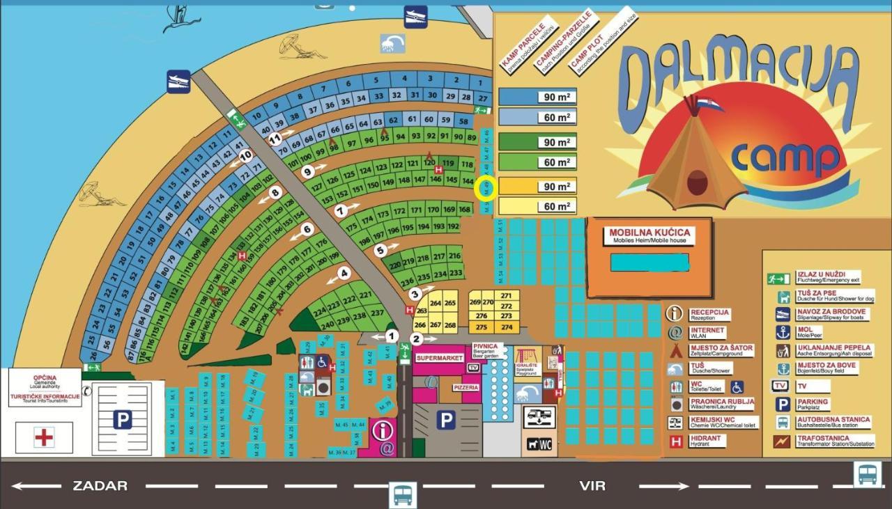 K9 Mobile Home Camp Dalmacija Privlaka Privlaka  Dış mekan fotoğraf